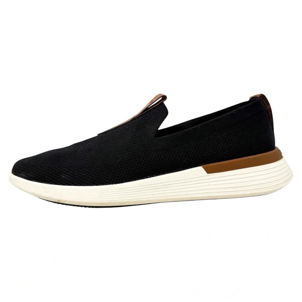 Wolf & Shepherd SwiftKnit Loafer Black White Shoes Men’s size 6 - Picture 4 of 12